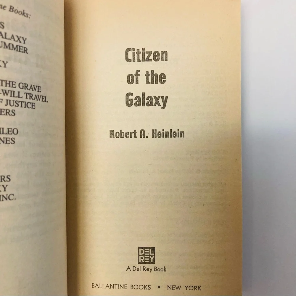 Vintage books by